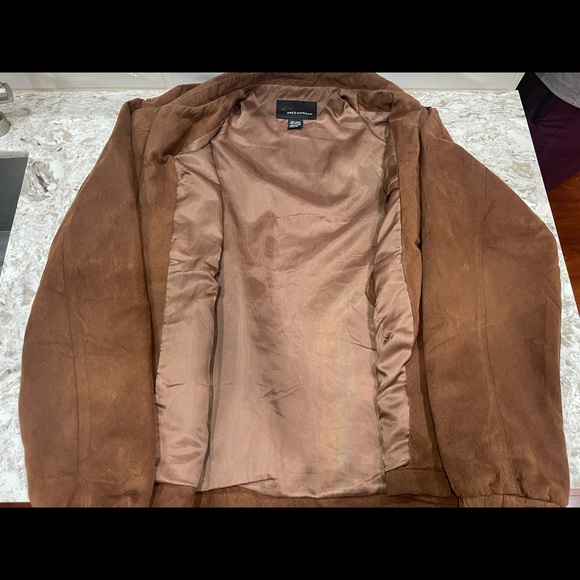 Greg Norman Brown Zip Up Jacket Size Large - Picture 4 of 5